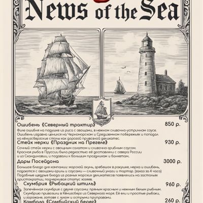 Меню